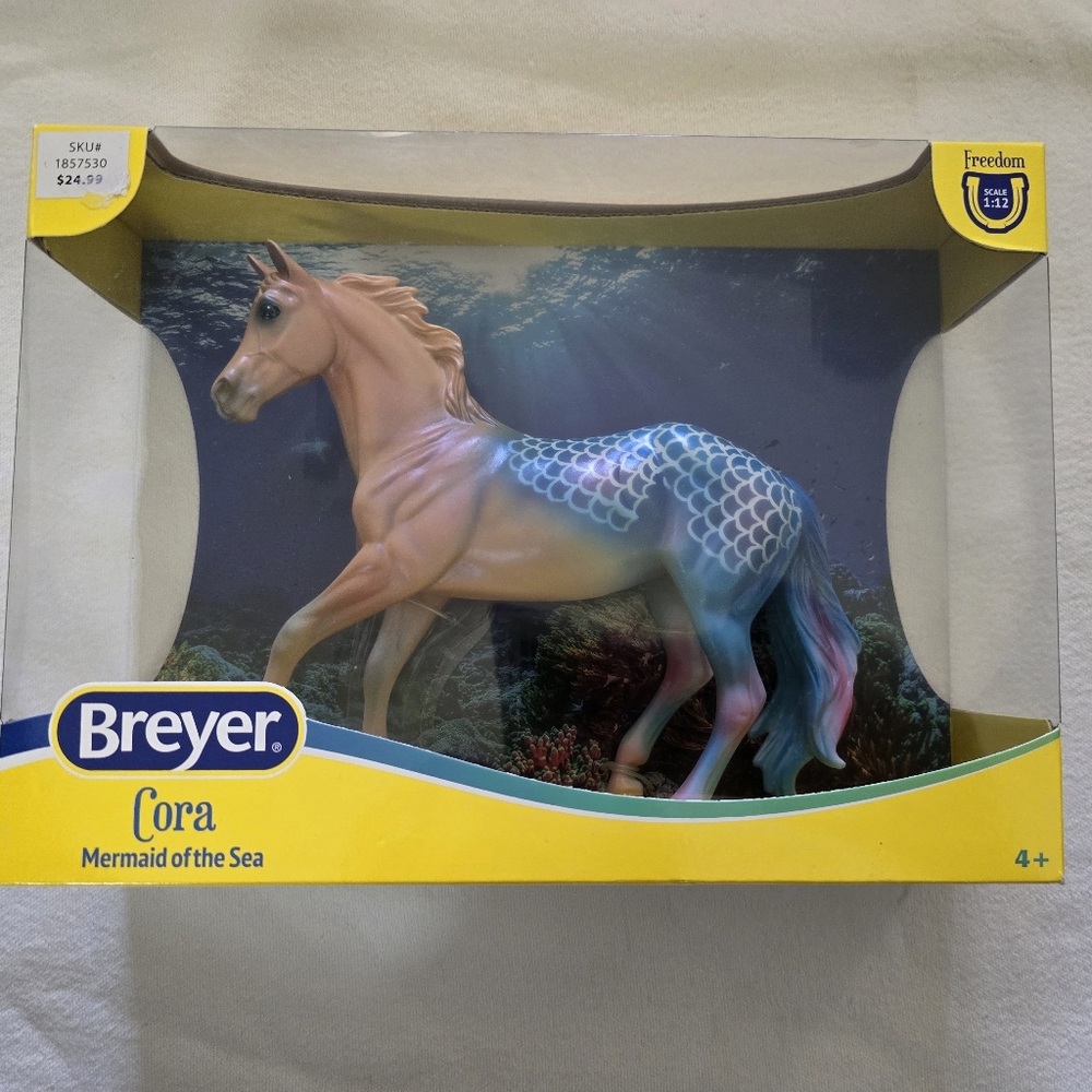 Breyer 2022 Classic Horse Cora Mermaid Of  The Sea 1:12 Scale Ages 4+ New in Box